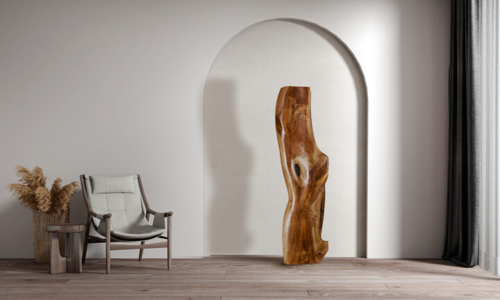 Marble 雕塑, 62.6x15.8 in
