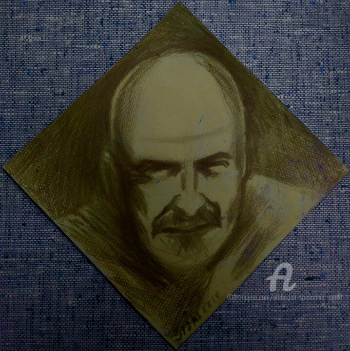 绘画,  11.6x11.6 in 