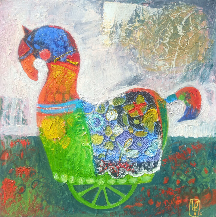 绘画,  11.8x11.8 in 