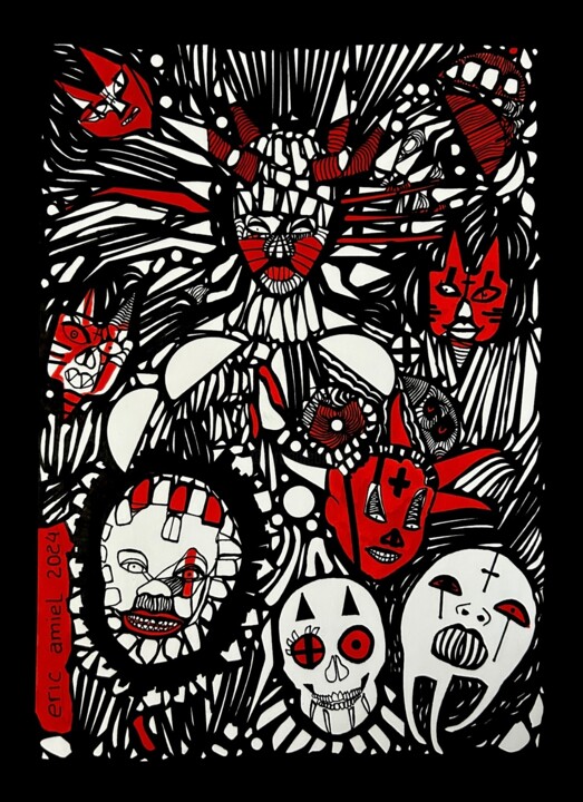 Suspiria 图画, 16.5x11.7 in