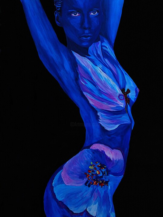 Rhiannon 绘画, 26x19.3 in