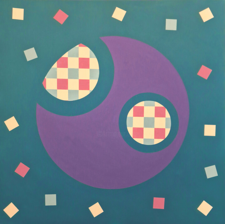 Candies Painting, 29.5x29.5 in