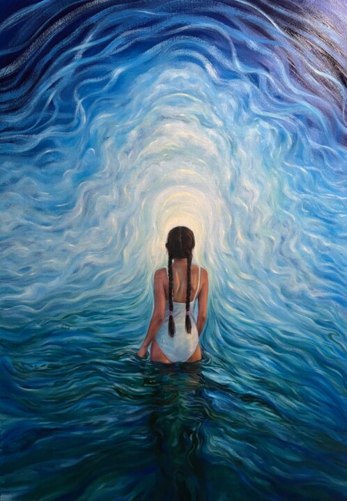 New chapter of life 绘画, 39.4x27.6 in