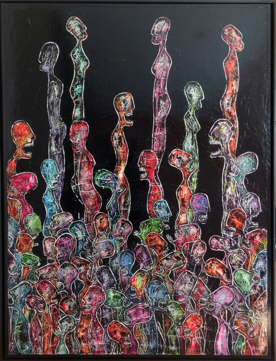 绘画,  64.2x48.3 in 