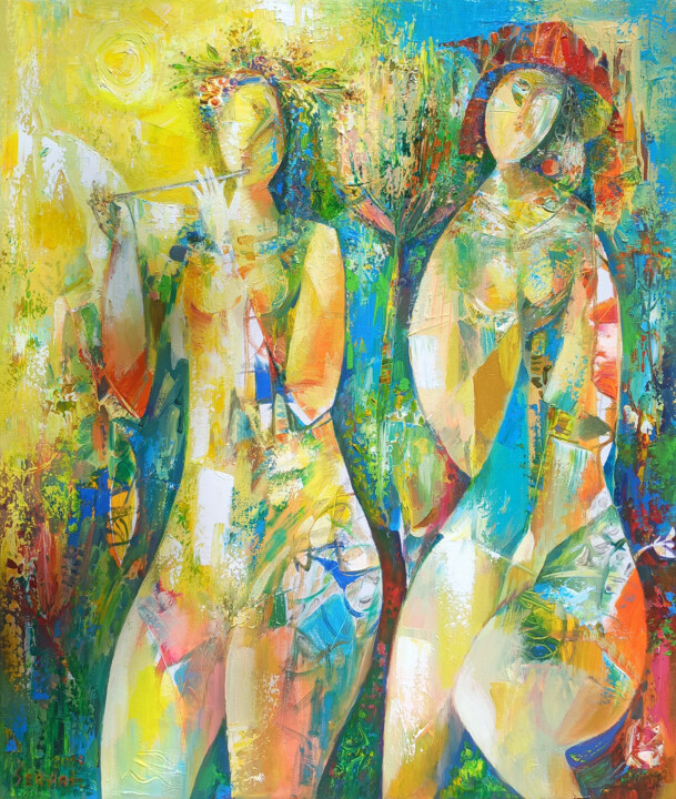 Symphony in Color 绘画, 27.6x23.6 in