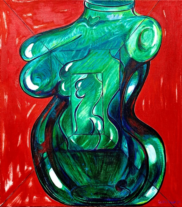 绘画,  43.3x39.4 in 