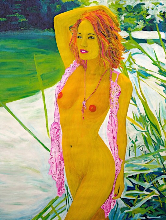 Eurydice 绘画, 20.9x16.5 in