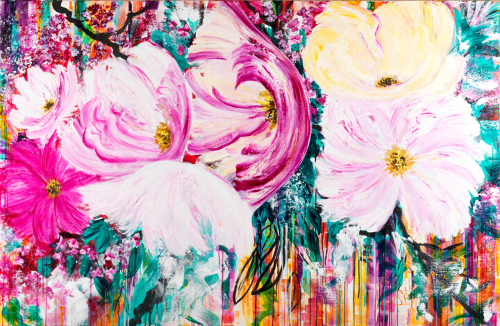 Exotic dream 10 绘画, 51.2x78.7 in