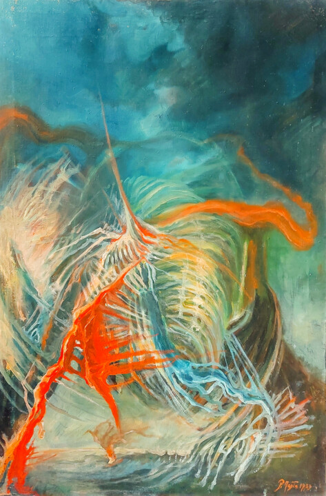 Bez tytułu 绘画, 35.4x23.6 in