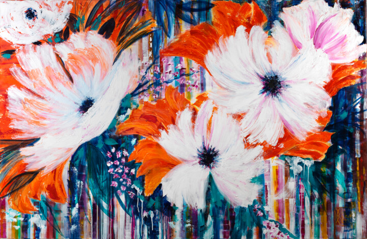 Exotic dream 11 绘画, 51.2x78.7 in