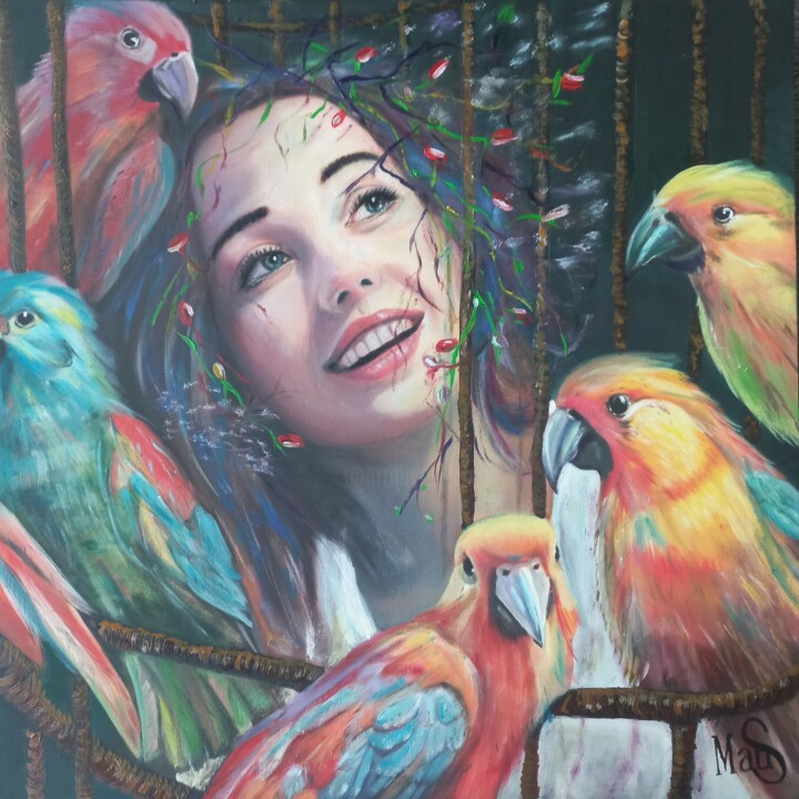 Liberta 绘画, 19.7x19.7 in