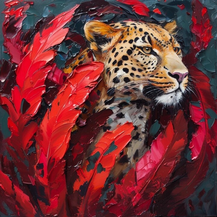 绘画,  35.4x35.4 in 