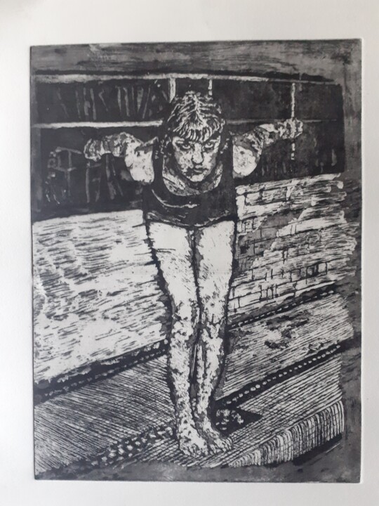 Printmaking,  19.7x15.8 in 