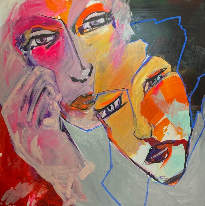 绘画,  39.4x39.4 in 