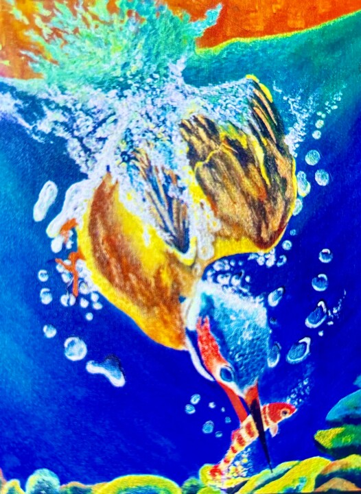 Schilderij getiteld "Bang on target- the…" door Dr. Priyanjalee Banerjee, Origineel Kunstwerk, Acryl Gemonteerd op Andere st…