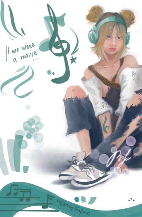 If we were a movie ... 绘画