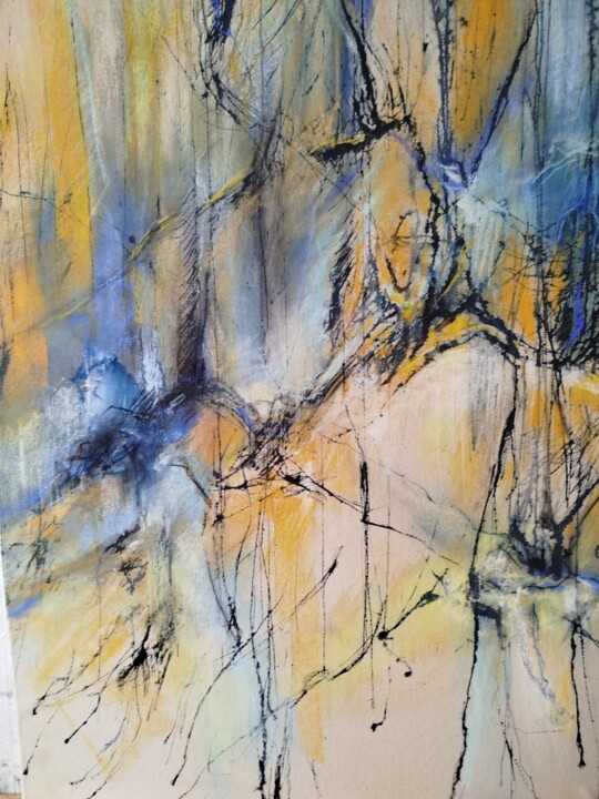 La danse des lucioles III 绘画, 36.6x29.9 in