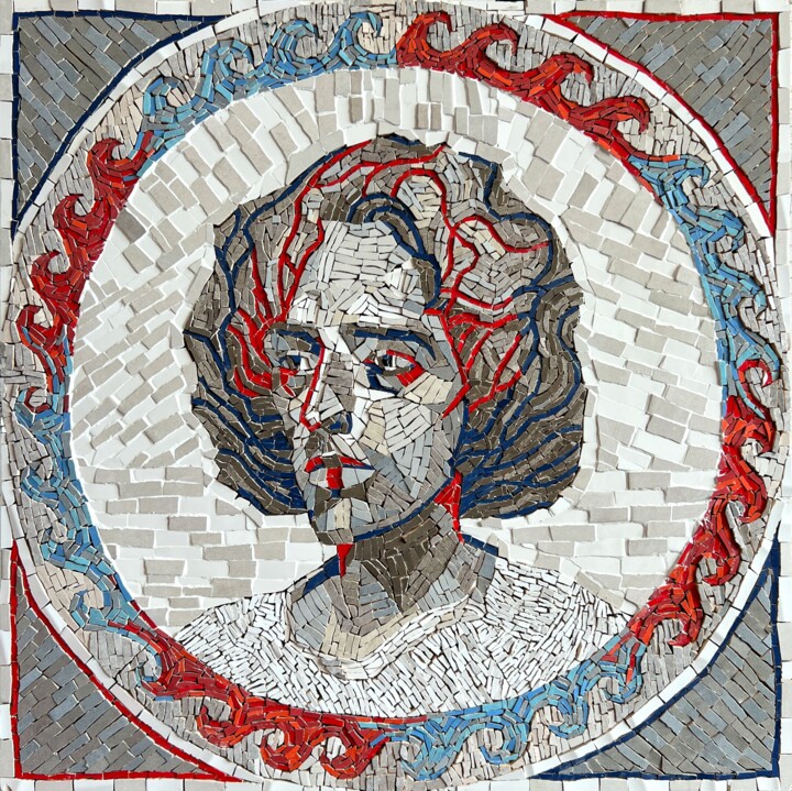 Portrait in Stone 雕塑, 29.5x29.5 in