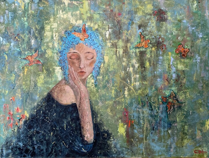 绘画,  35.4x47.2 in 