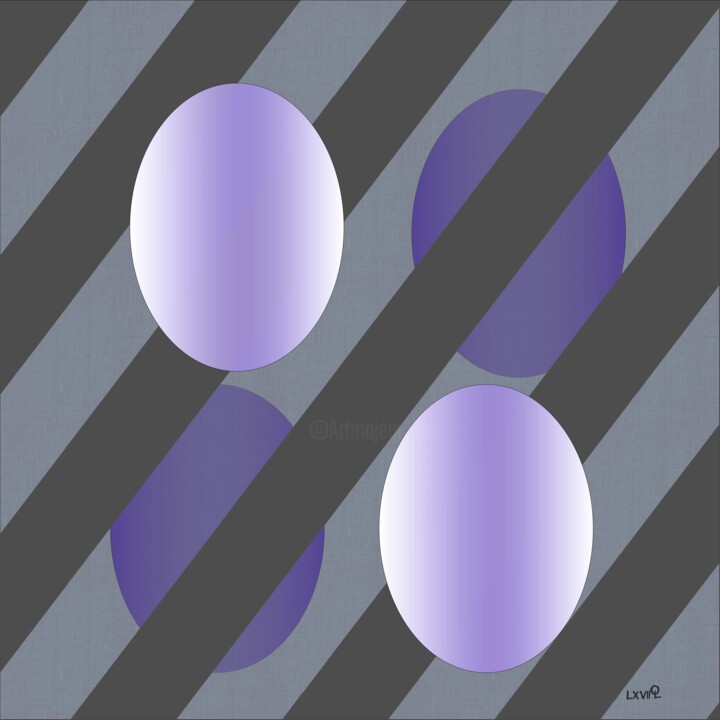 Peinture intitulée "Repulsão entre cord…" par Luiz Queimadela, Œuvre d'art originale, Acrylique