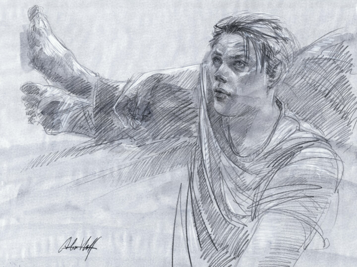 "The Lifestyle of a Diplomat. Unofficial" series 104 Disegno, 24x32 in