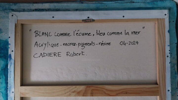 Arrière de l'œuvre