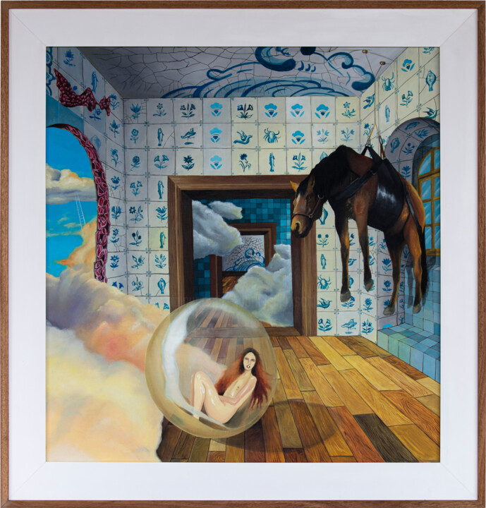 绘画,  29.9x28.4 in 