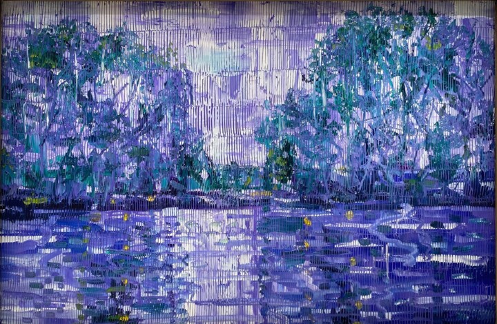 Bayou Teche Painting, 35.5x53.5 in