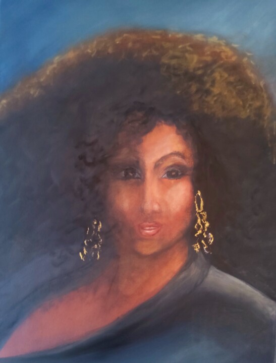 Painting titled "Ready to Party" by Sue Lorenz, Original Artwork, Oil