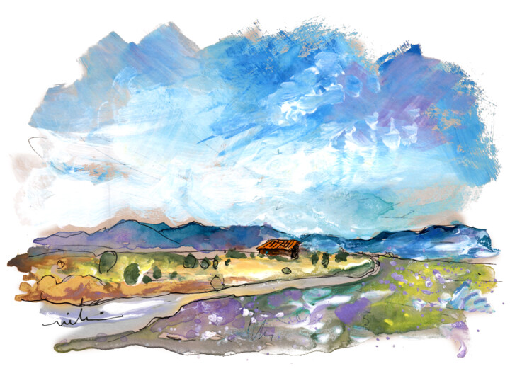 绘画,  5.9x8.3 in 