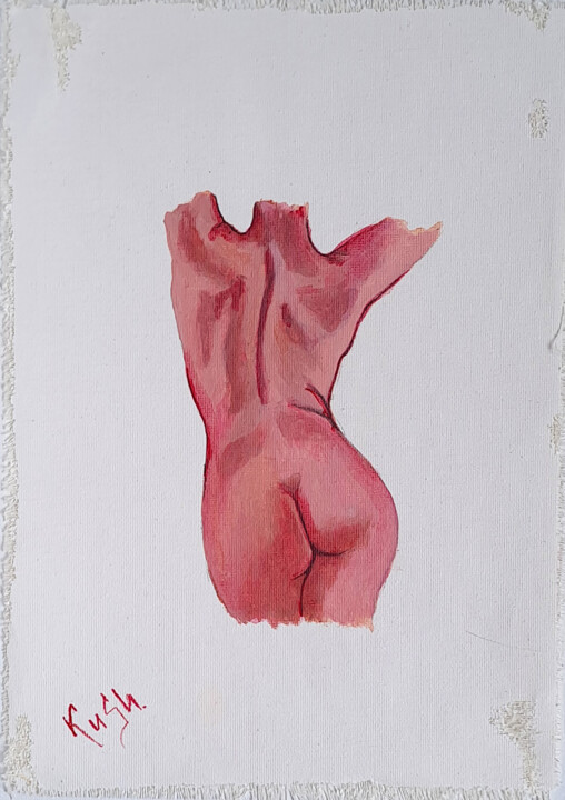True beauty begins where stereotypes end 绘画, 11.4x8.3 in