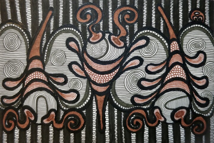 Endless Butterfly (Opus 18 Nr. 22) 图画, 3.9x5.9 in