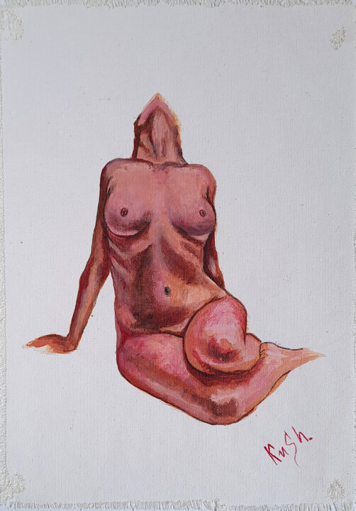 You are beautiful in any way 绘画, 11.4x8.3 in