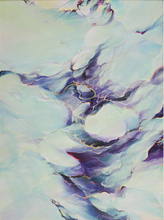 绘画 标题为“Танец (Dance)” 由Vsevolod Salishev (MR Illustrator of sensual Love), 原创艺术品, 油