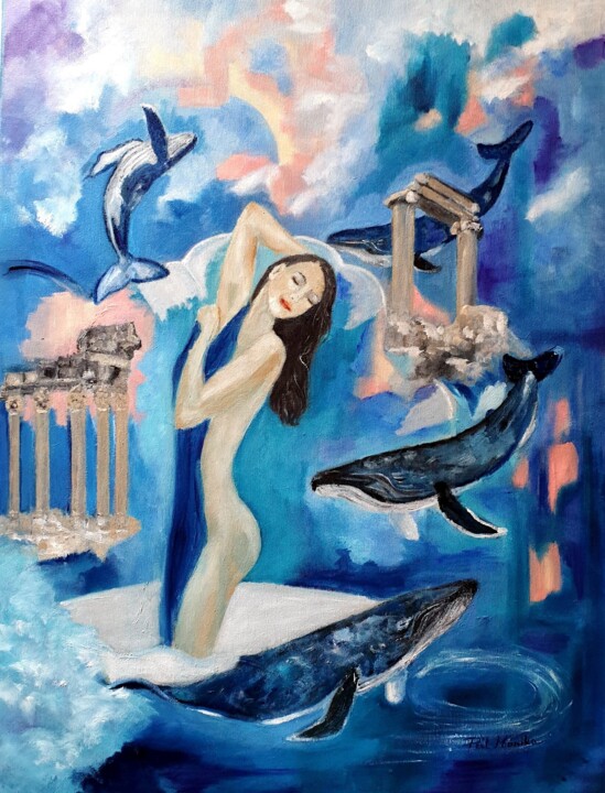 绘画,  23.6x17.7 in 
