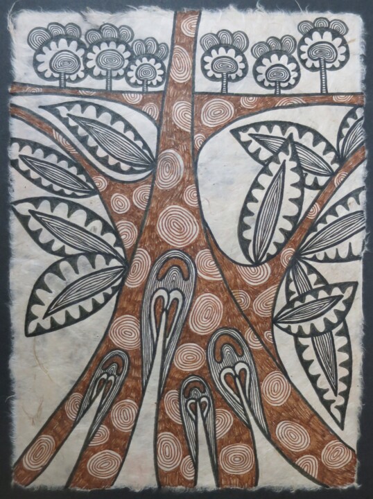 Tolerance - Natural Tree Nr. 3 Drawing, 8.3x6.3 in