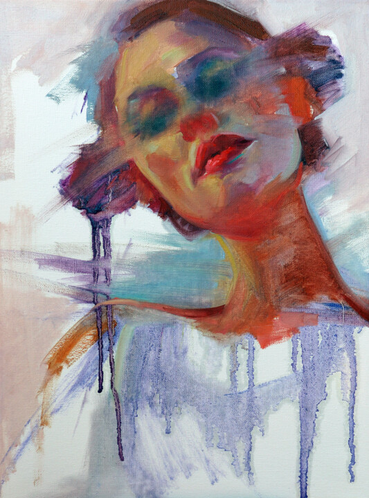 Irene 5 绘画, 15.8x11.8 in