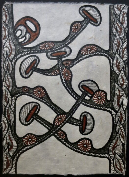 Drawing,  8.3x6.3 in 