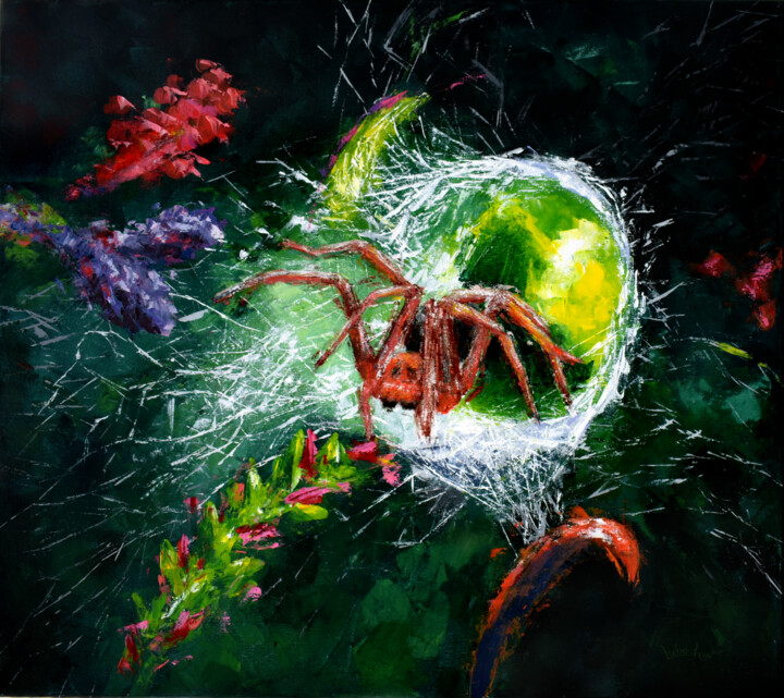 Microcosmos of Colors 绘画, 31.5x35.4 in