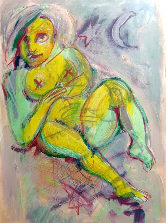 I don’t remember your face 미술작품, 16.5x11.6 in