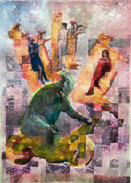 绘画,  11.7x8.3 in 