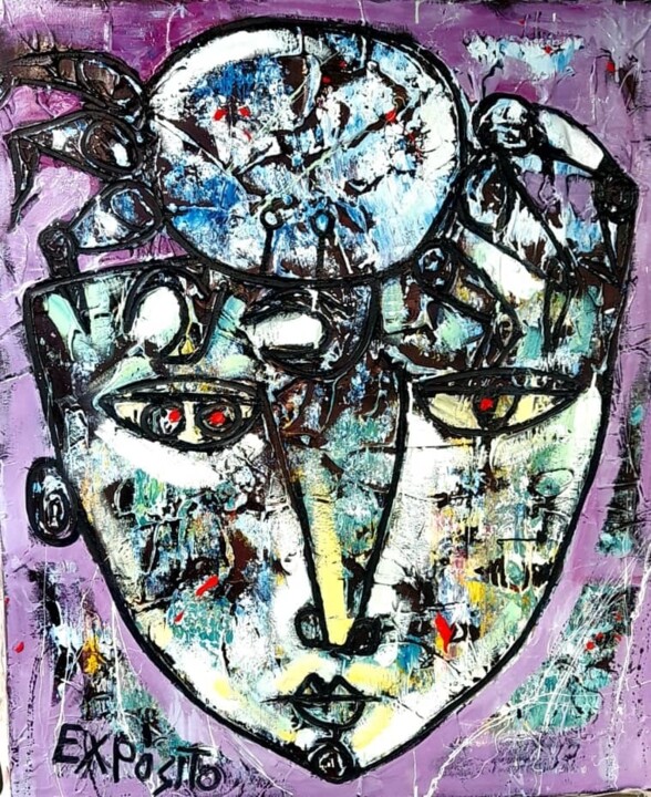 Recuerdos de la memoria 2 绘画, 60x45 in