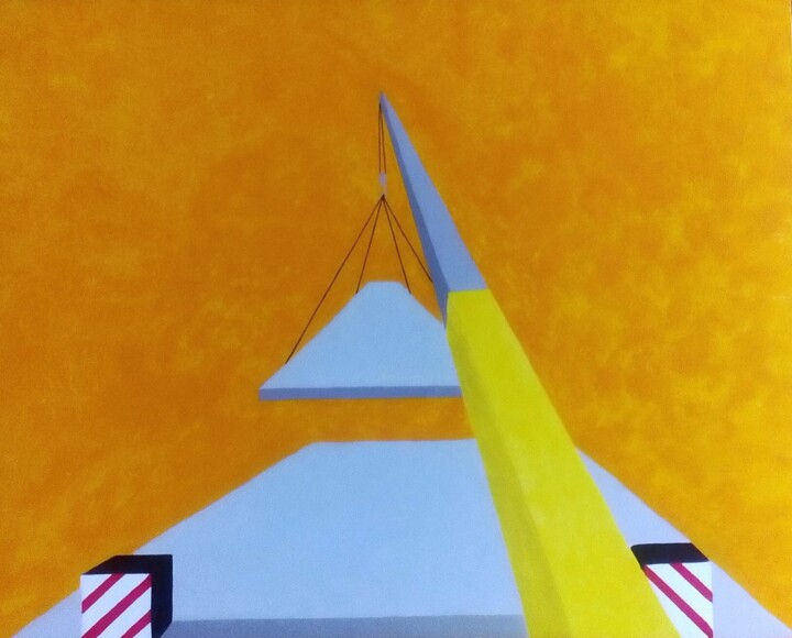 MAKE YOUR OWN WAY Painting, 15.8x19.7 in