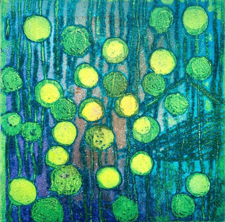 Grappe de lumière Baskıresim, 5,7x5,7 in
