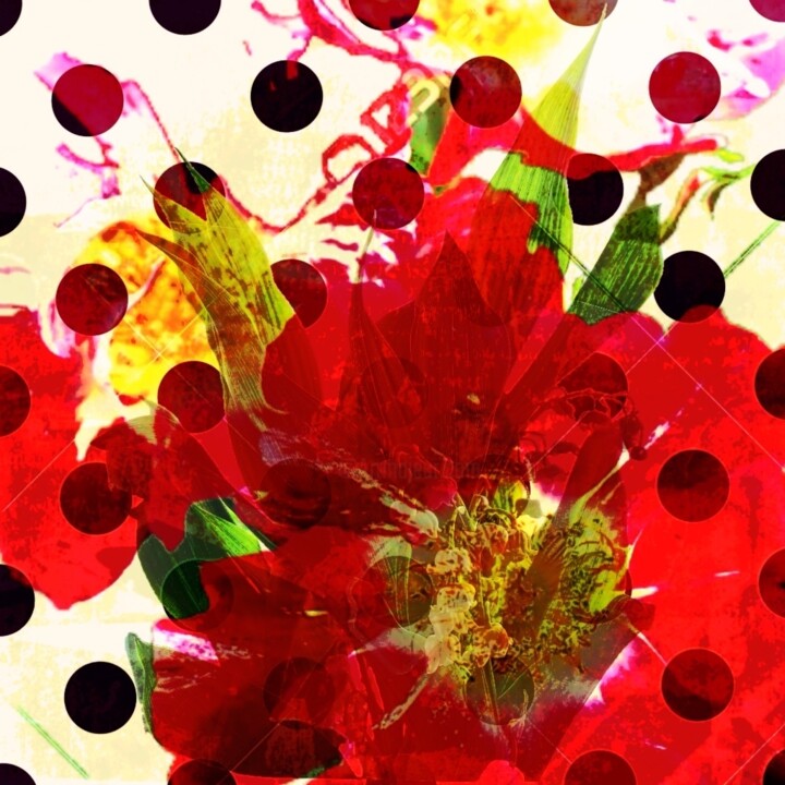 1er Mai (l’églantine) 印花与版画, 27.6x27.6 in