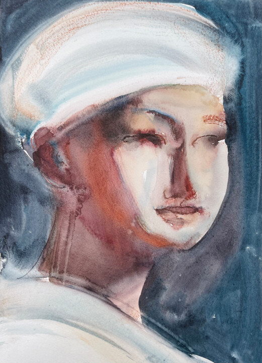绘画,  16.1x11.4 in 