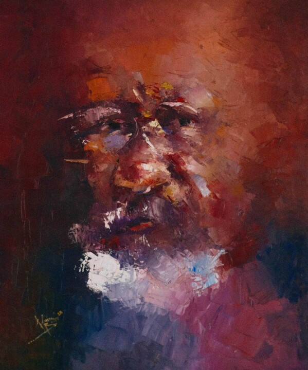 Wole 绘画, 23.8x19.9 in