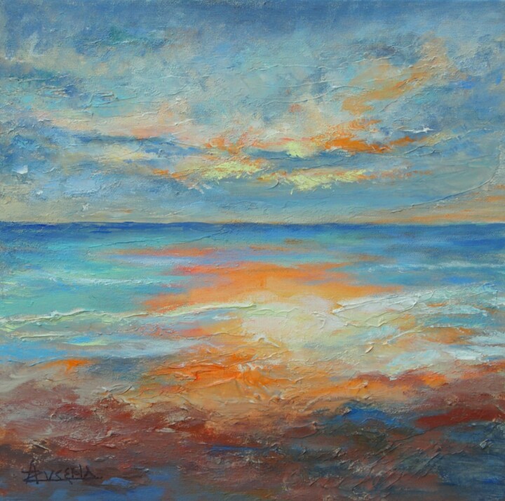 Étrange 绘画, 12.2x12.2 in