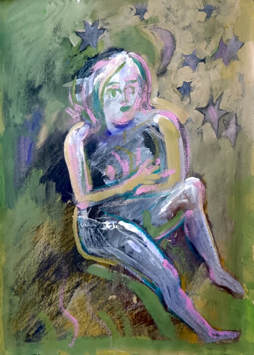 Fantasma 绘画, 13.7x9.7 in
