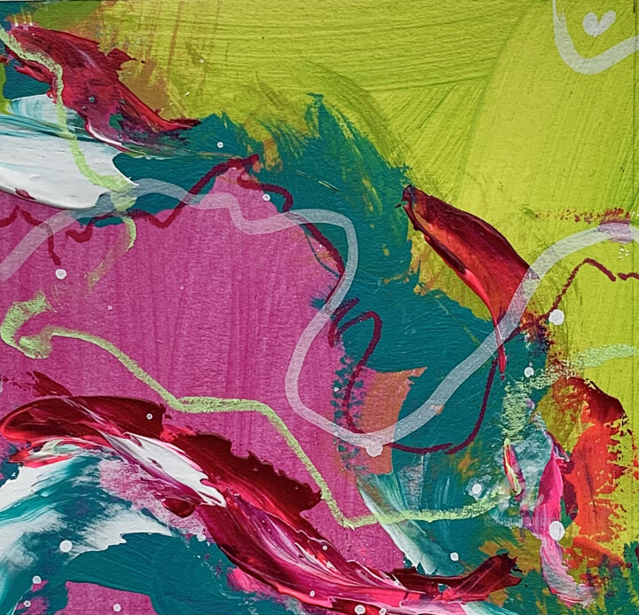 Painting,  4.3x4.3 in 